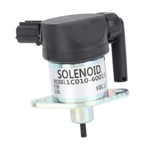 Solénoïde d'arrêt de carburant pour moteurs industriels V3300 et V3600