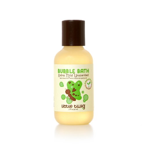Image of Little Twig Bubble Bath, Baby Bath Essential with Natural Plant Derived Formula, Vegan, Paraben-Free, Fragrance-Free, 8.5 fl. oz.