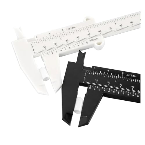 Calibrador Vernier Plástico 150mm Alta Precisión 3 uds miniatura 4
