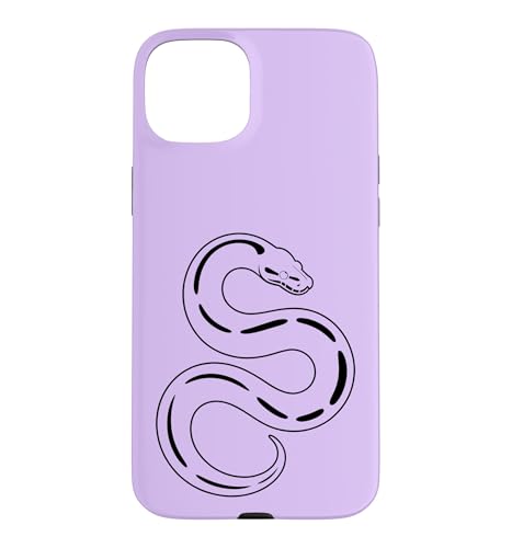 Ball Python Sketch �~�j�}���X�g�X�l�[�N-���C���b�N �X�}�z�P�[�X iPhone 15 Plus �p
