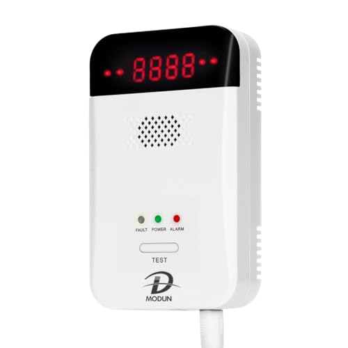 Gas Leak Detector Alarm with LED Display