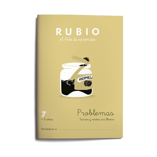 7 Problemas RUBIO | Ejercicios para sumar y restar sin llevar | +6 años