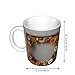 WHJDPP Dried flower frame Picture mug ceramic Mugs for cappuccino, latte, cereal, yogurt, milk, hot or cold drinks Micro-wave oven