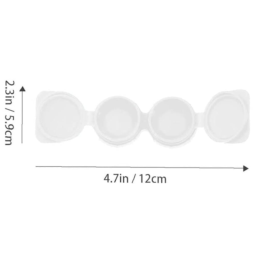 Amazon | コンタクト洗浄ケース フタ一体型 交換用 5個セット