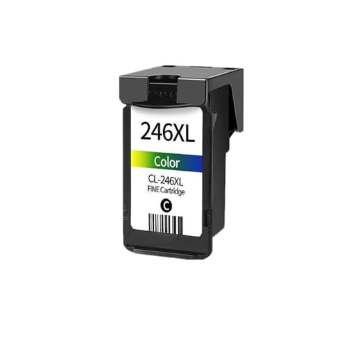 Cartouche encre PG 245 CL 246 XL pour imprimante jet d'encre Canon MX490 MX492 MG2522 couleur