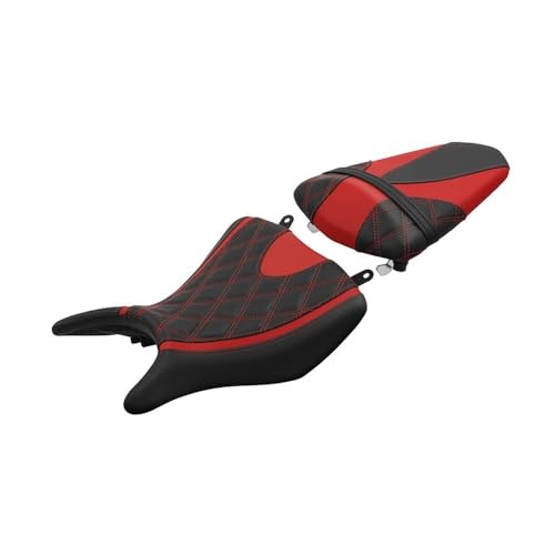 Siège moto à deux places pour YZF R1 2015-2024 coussin conducteur passager