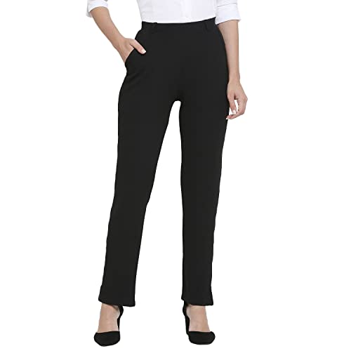 Image of Smarty Pants Women's Cotton Straight Leg Formal Trouser