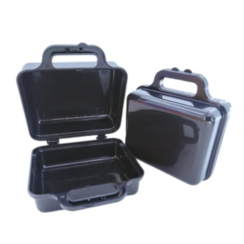 10 Maleta Maletinha Plástica Lembrancinha Infantil Festa (PRETO)