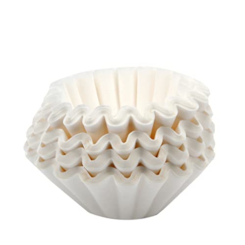 KOCKSHION 500pezzi Filtri Per Caffè Americano Da Carta Bianco Senza Odore Per Macchine Commerciali Evita Overflow Durante Infusione