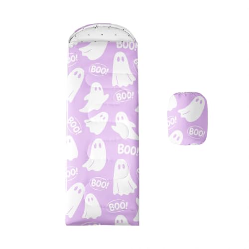 Bolsa de Dormir Infantil Castle Fairy para Niños, Estilo Halloween Dibujos Animados, para Camping en Clima Templado y Frío miniatura 1