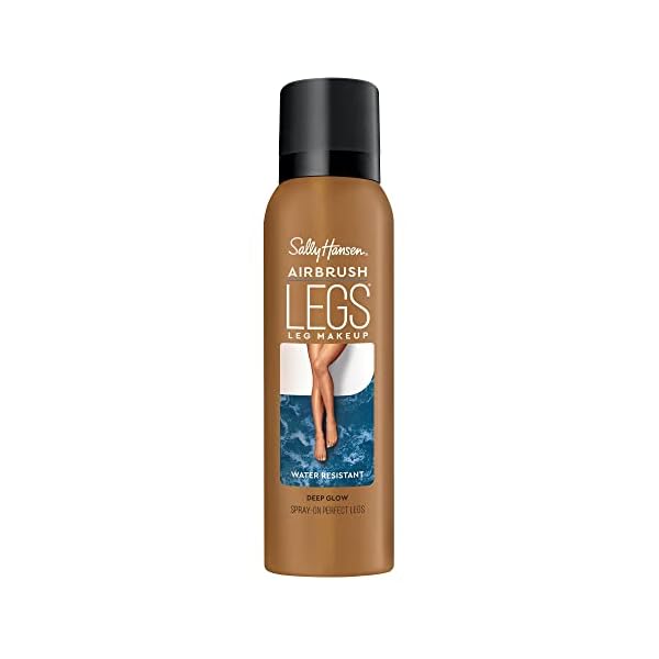 Sally Hansen Airbrush Legs, Leg Spray-On Makeup, Deep Glow 4.4 Oz