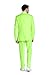 Opposuits Neon Colored Suit for Men - Neon Theme Party Outfit - Slim Fit - Including Jacket, Pants & Tie - Green