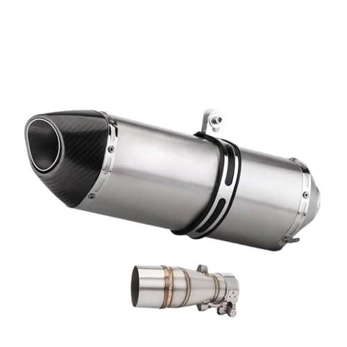 Échappement intermédiaire résistant rouille Kawasaki Z250 Z300 inox remplacement 2012-2016