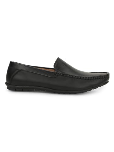 Image of Bata 8516,Ben Crumbled E Black Loafer Slipon Casual Shoes for Men