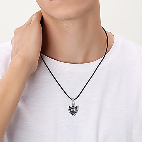Sterling Silver Urn Necklace for Ashes Elephant/Owl/Tree of Life/Arrowhead Pendant Necklace Cremation Jewelry Memorial Bereavement Keepsakes Gifts for Men Women4