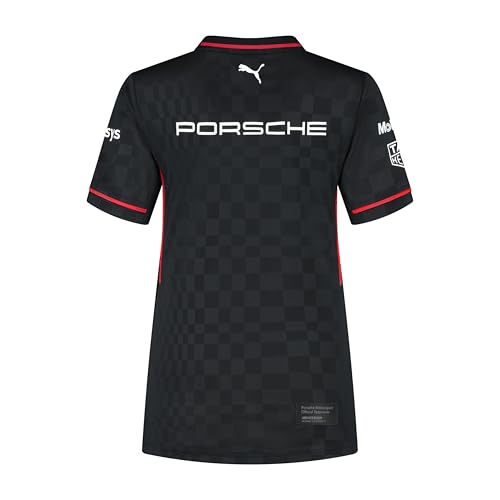 Camiseta PUMA Porsche de mujer negra ideal para fines de semana 4