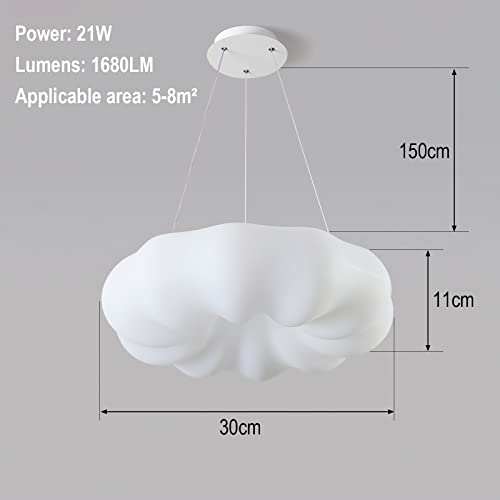 Lustre moderne LED à intensité variable pour soigner l'ambiance de la chambre