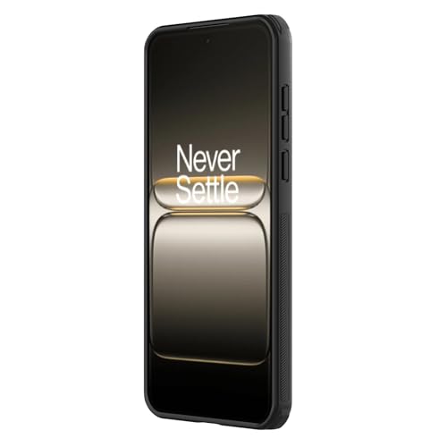 Image of Nillkin Case for OnePlus Nord 5 (6.8 inch Inch) Super Frosted Shield Pro Magnetic Suction Function Only Hard Back Soft Border (PC + TPU) Cover Raised Bezel Camera Protect Black Color