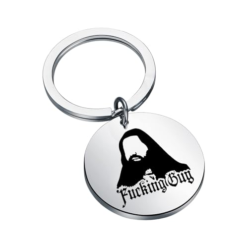 BLEOUK Tv Show Inspired Keychain What Horro We DO In The Horror TV Show F*cking Guy Jewelry