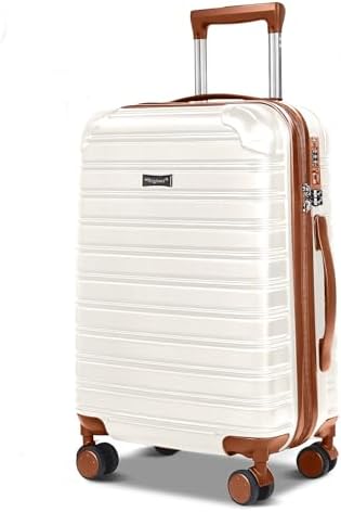 Luggage Suitcase PC + ABS with TSA Lock Expandable Hardshell Carry On Luggage with Spinner Wheels 20 in 24 in 28 in