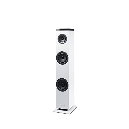 Energy Sistem Tower 1 (Torre de Sonido Bluetooth 4.1, 30 W Potencia, RCA, 3,5 mm Audio-in) - Blanca