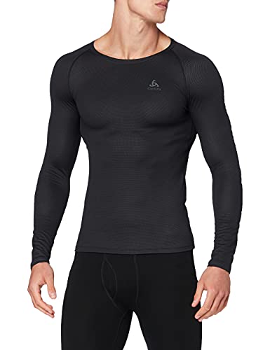 Odlo 141062-15000 Maglia, Donna, Nero, XXL