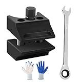 AOROPS Suspension Split Hub, Steering Knuckle Spreader Federbein Spreizer, Federbein Spreizwerkzeug Achsschenkelspreizer mit Geteilter Nabe Achsschenkel Spreizer Werkzeug für Autoaufhängung