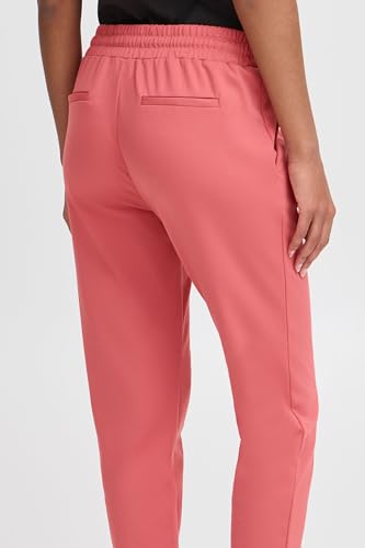ICHI IHKATE PA2 Damen Sweathose Sweatpants Relaxhose mit Stretch Schmaler Schnitt mit Elastikbund, Größe:S, Farbe:Holly Berry (171633) – Ansicht 6