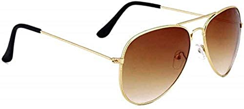Image of UV Protected Aviator Sunglasses For Men Women & Girls Boys Unisex Stylish Sunglasses