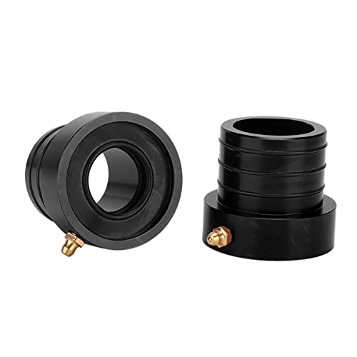 Vorderachsrohrdichtungssatz, Ein Paar Vorderachsrohrdichtungssätze Mg21103 Ersatzteile für Dana 30/44 1984-2001(Schwarz)