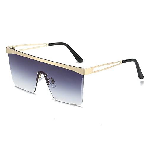 Lunettes de soleil hip-hop pour masquer la fatigue avec style et grand cadre