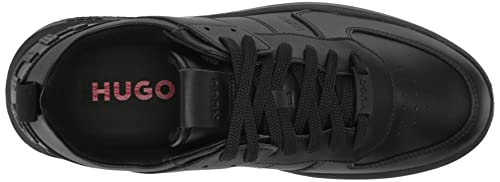 Image of Hugo Mens Back Logo Lace Up Sneakers