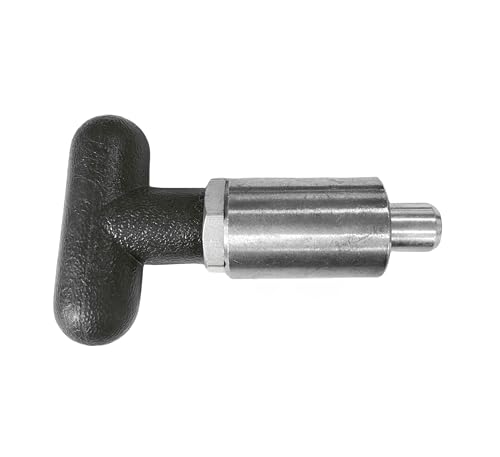 Bouton de blocage en T à ressort 1,27 cm pour bras pivotant extérieur