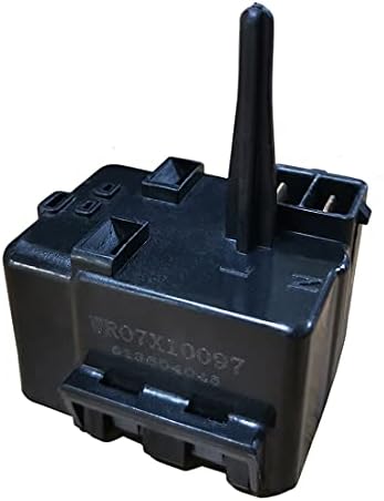 Ultra Durable WR07X10097 Start Device 513604045 Relay and Overload Assembly Refrigerators Replaces 1265640 AP4300623 PS1766101 - Exact Fit for GE Refrigerators