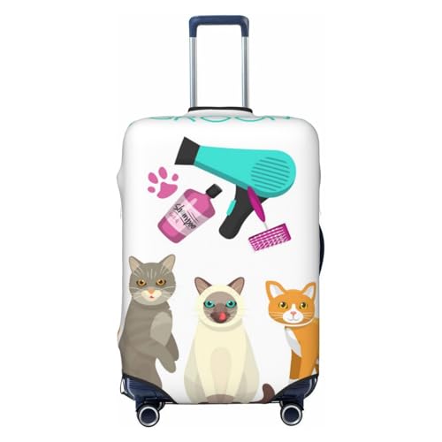 Pet Care Grooming Travel Luggage Covers - Elasticity Suitcase Covers Protector for Luggage 18-32 Inch