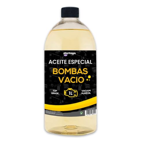 PLANTAWA Aceite para Bomba de Vacío 1000ml | Aceite Máquina de Vacío | Universal Valido para Todas Las Bombas | Aire Acondicionado, Bombas Rotativas Paletas, Compuertas, Lóbulos