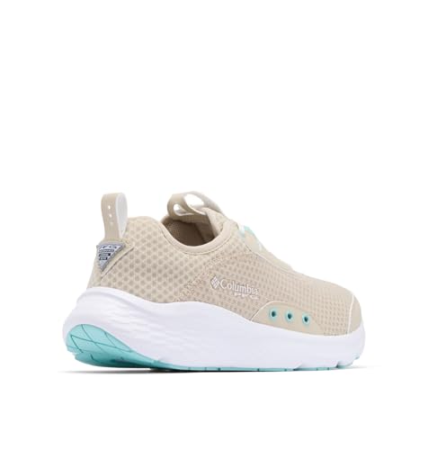 Columbia Womens PFG Castback Non Slip Boat Shoe, Fossil/Spray, 10