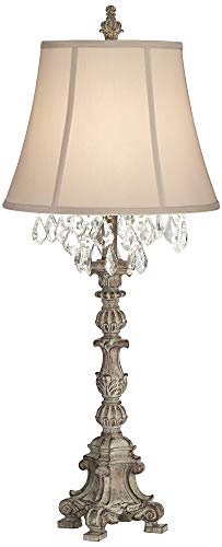 Barnes and Ivy Duval French Country Cottage Table Lamp 34