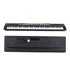 Électronique clavier Piano 61 Touches USB Orgue Électronique Piano Électrique Clavier Électronique Numérique Affichage LED Avec Microphone 16 Tons 10 Rythmes - Les Beatles, Paul McCartney, John Lennon, RIngo Starr, George Harrison Électronique clavier Piano 61 Touches USB Orgue Électronique Piano Électrique Clavier Électronique Numérique Affichage LED Avec Microphone 16 Tons 10 Rythmes – Image 2