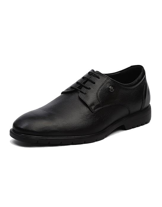 monte carlo Men's Leather Mild Derby Shoes-picture-42