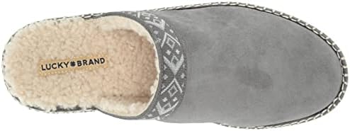 Lucky Brand Women's Lezliey Slip On Mule Slipper, Castle Rock, 5 | Image 4