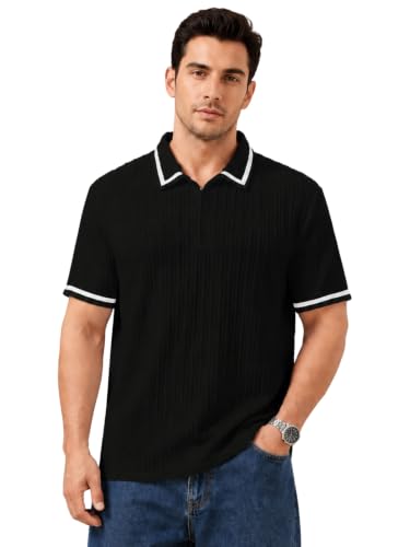Image of Leriya Fashion Men Poly Cotton Fabric, Half Sleeve, Breathable Comfort, Everyday Casual Wear, S-4XL