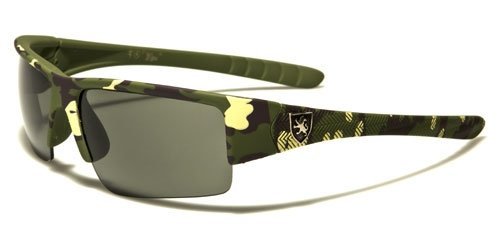 2014 Khan Men's Riding Hunting Sports Camo Sunglasses-KN54325