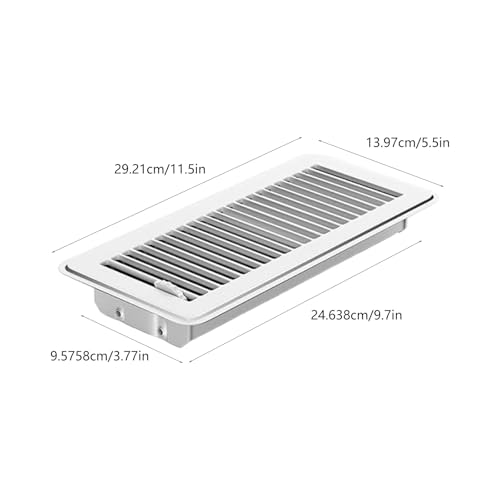 Grilles de CVC 4x10 en métal couvercles de sortie mur et plafond