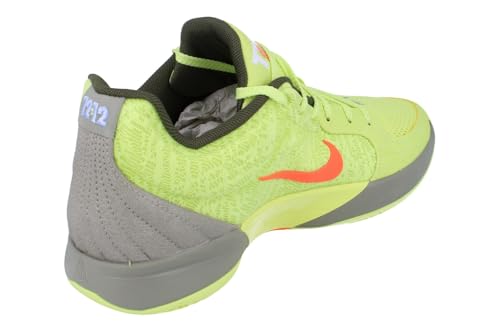 Nike Ja 2 Basketball Shoes (FD7328-001, Black/Light Smoke Grey/Light Lemon Twist/Phantom) - Image 4