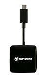  Transcend RDC2 - Lector de Tarjetas On The Go conector USB tipo C, tarjeta SD, microSD y USB tipo A