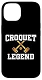 coque iphone 14 pro max Installation facile Croquet Master Croquet Coque pour iPhone 14