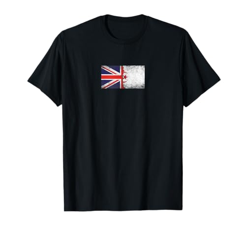 Image of United Kingdom & Algeria Flags - British Algerian T-Shirt