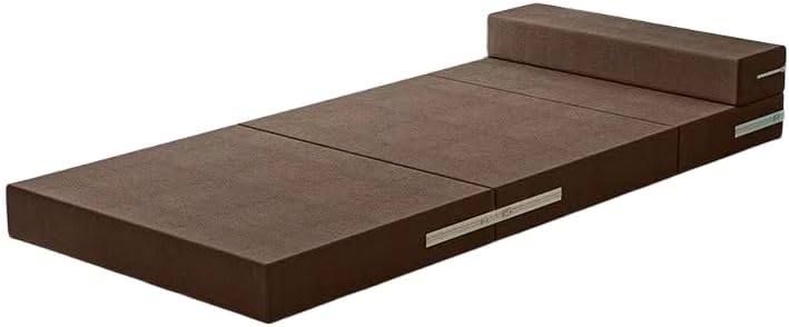 Sailozai マットレスシングルダブル三つ折り敷布団高反発弾分散体圧厚さ10 cm腰痛防止硬抗菌防臭ウレタン通気性腰部負担軽減寝