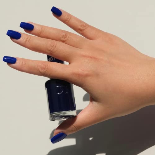 DND Gel Polish Set, Blue Collection, UV/LED GelPolish and Air Dry Nail Lacquer, Matching Chip-Free Polish Duo, 0.5 Fl Oz Each